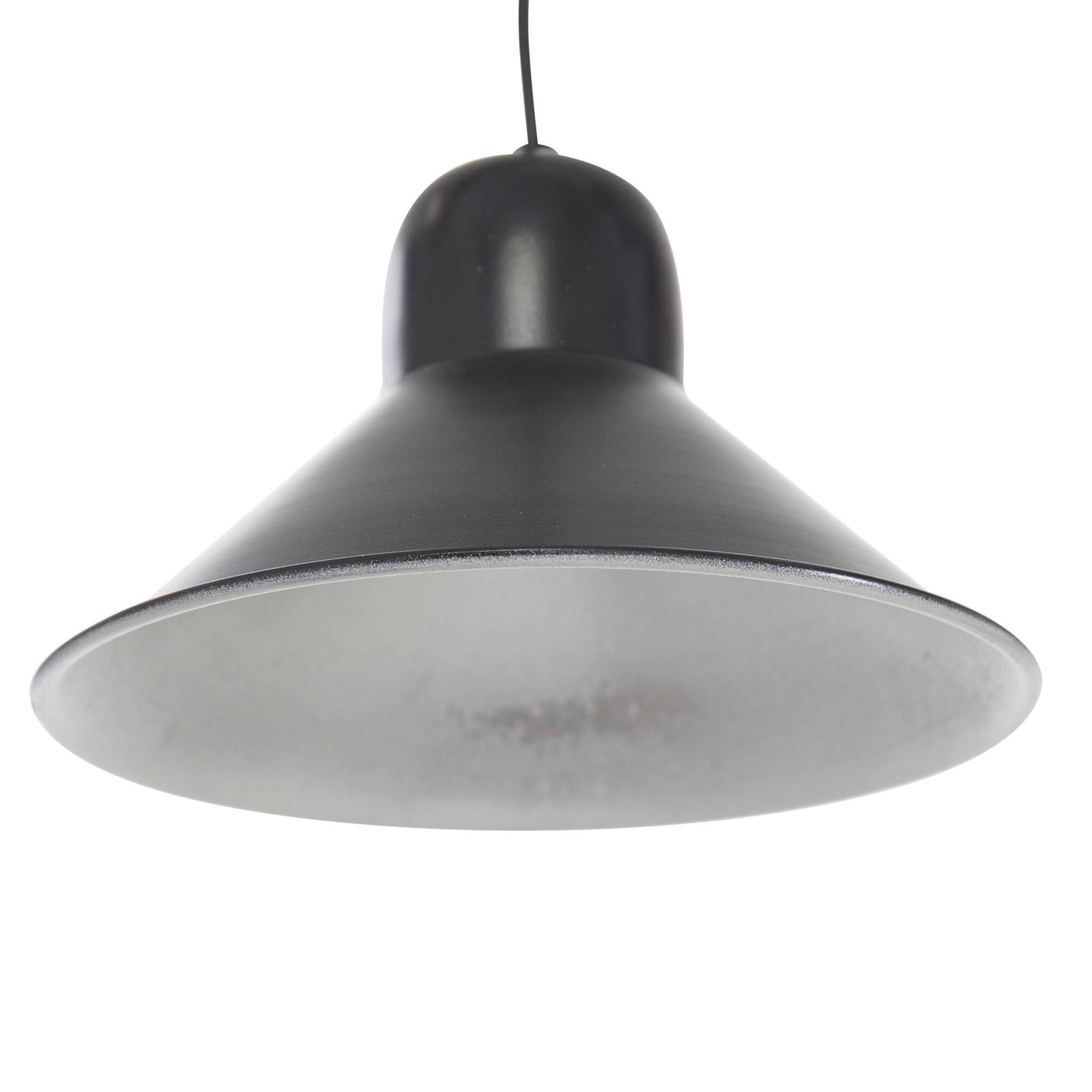 34" Black Metal Industrial Table Lamp